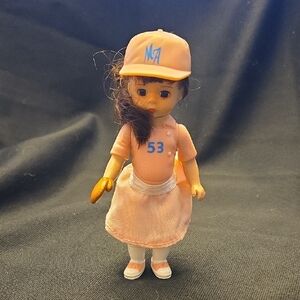 Madame Alexander Peach Doll Hat and Outfit